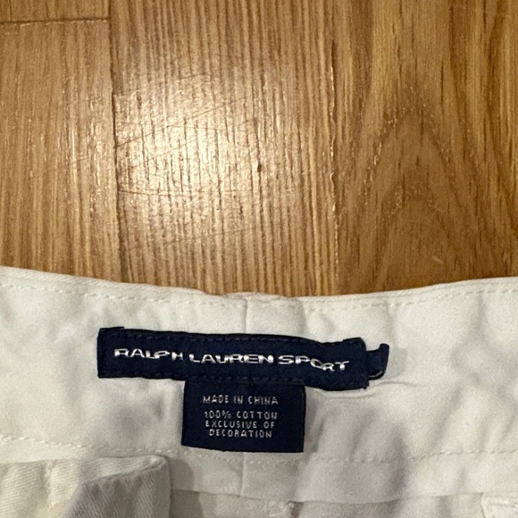 Polo by Ralph Lauren Women's White Bermudas - Picture 2 of 6